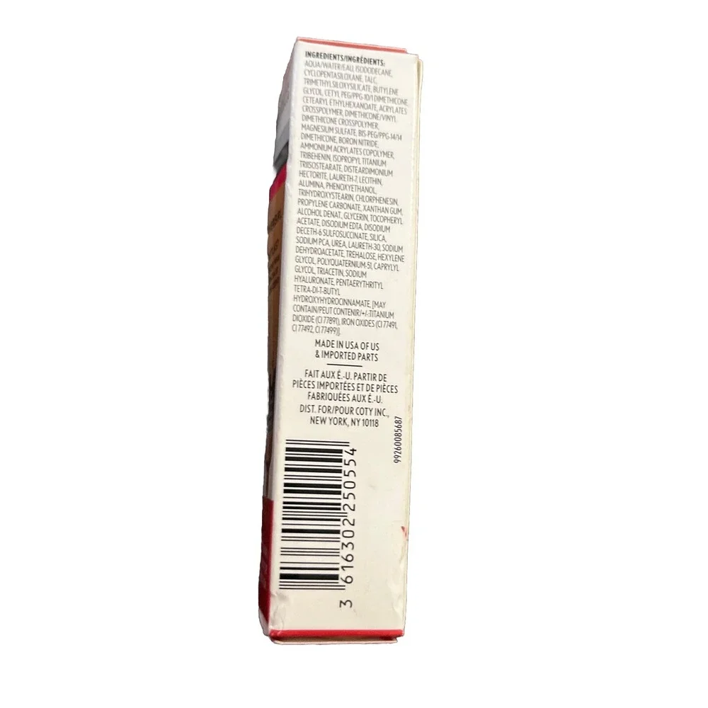 Covergirl Outlast‎ Extreme Wear 24HR Concealer 856 Caramel Beige Full Coverage